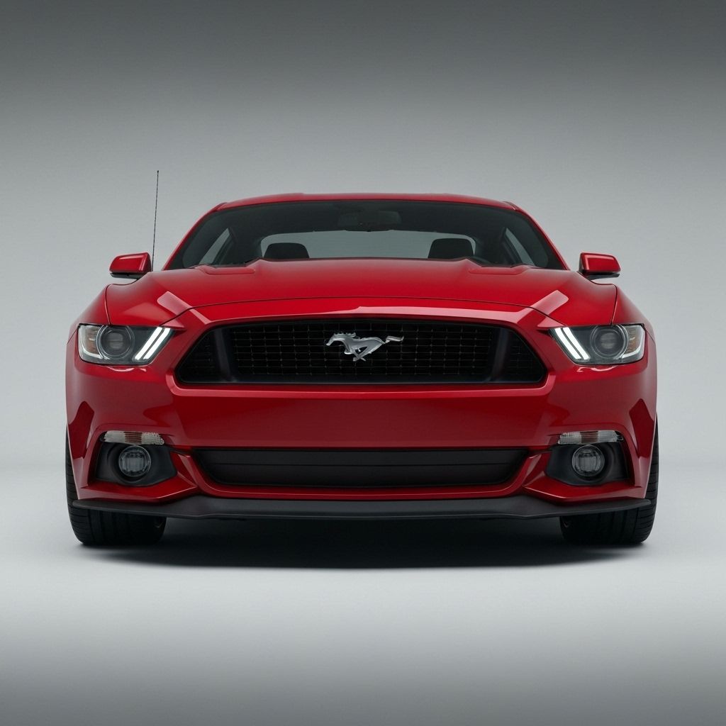 Ford Mustang GT Front View